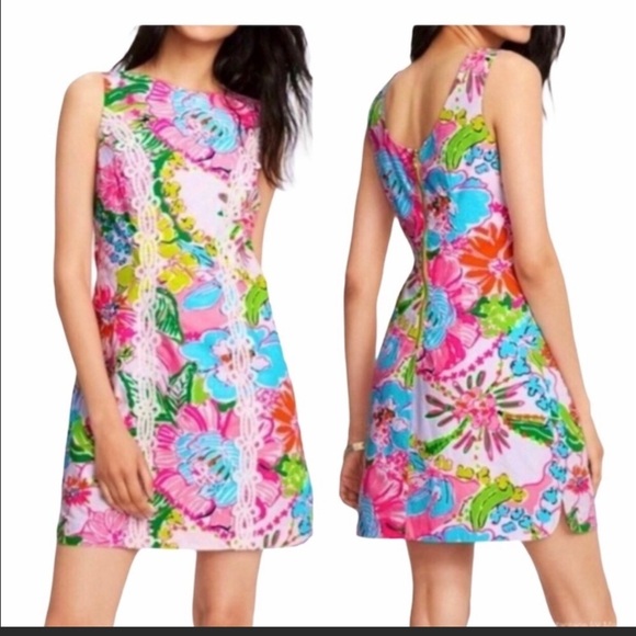 LILLY POLITZER FOR TARGET NOSEY POSEY SHIFT DRESS. - Picture 1 of 7